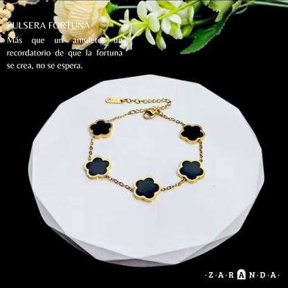 Pulsera Fortuna - Oro Negro 18k (cópia)